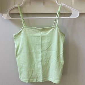 cropped tank top
